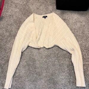 Express Cropped Cardigan